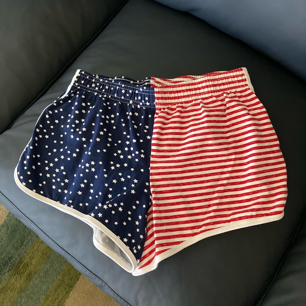 4th of July ready, Red, White and Blue shorts 💥